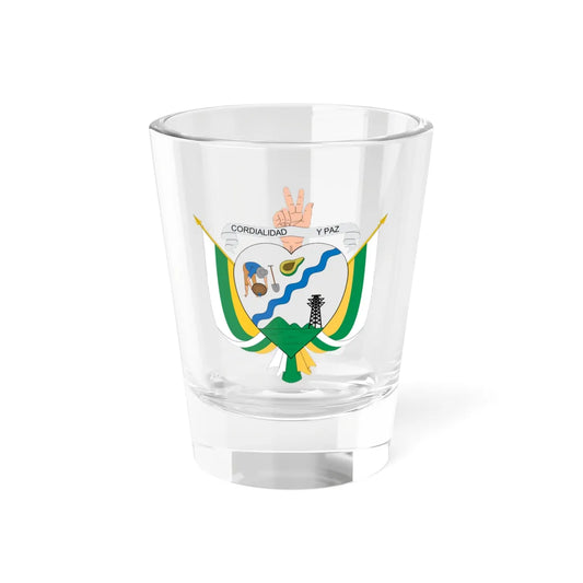 Escudo de Norcasia (Colombia) (Coat of Arms) Shot Glass 1.5oz 1.5oz - Go Mug Yourself