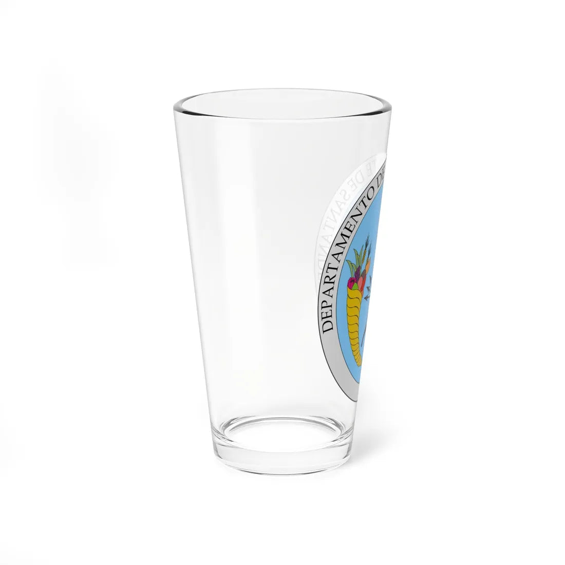Escudo de Norte de Santander (Colombia) (Coat of Arms) Pint Glass 16oz - Go Mug Yourself