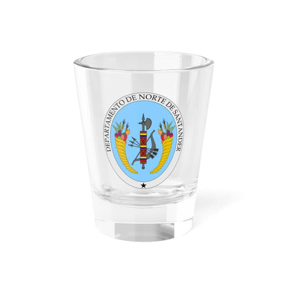 Escudo de Norte de Santander (Colombia) (Coat of Arms) Shot Glass 1.5oz 1.5oz - Go Mug Yourself