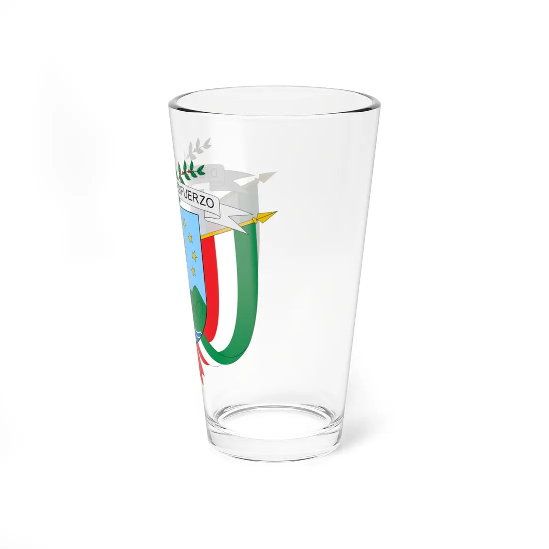 Escudo de Obando (Colombia) (Coat of Arms) Pint Glass 16oz - Go Mug Yourself