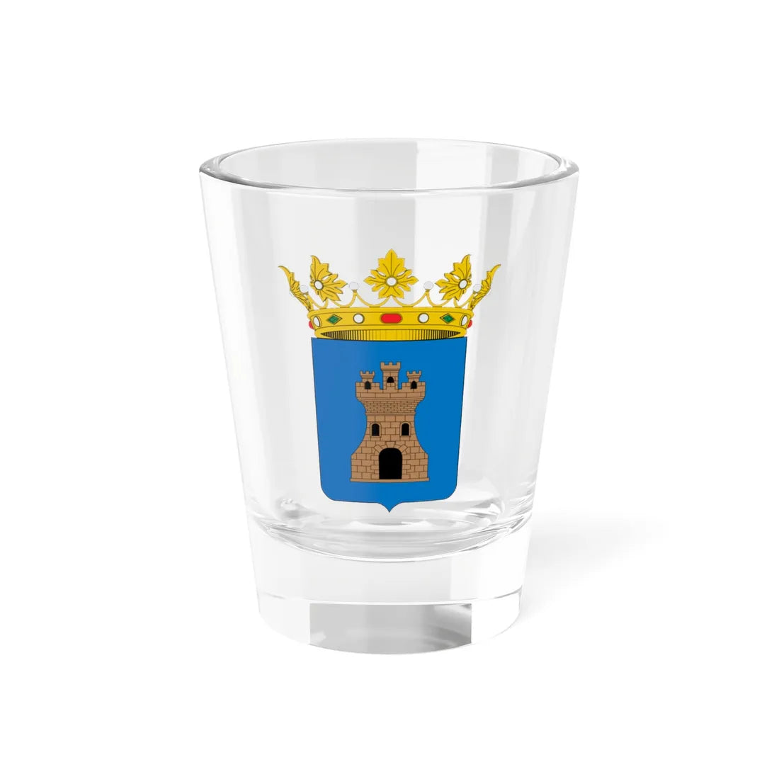 Escudo de Ocaña Colombia (Colombia) (Coat of Arms) Shot Glass 1.5oz 1.5oz - Go Mug Yourself