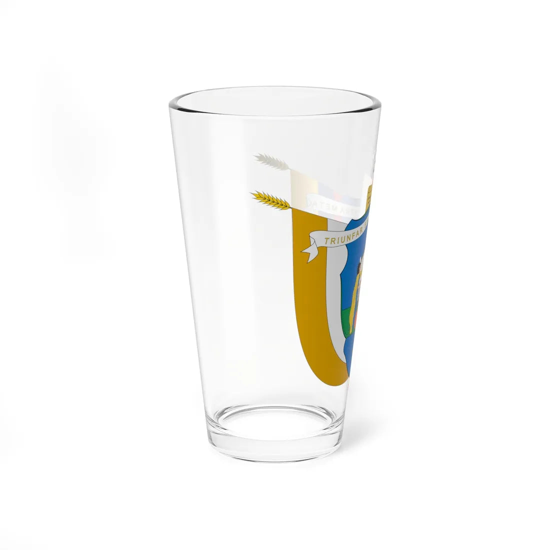 Escudo de Oicatá (Colombia) (Coat of Arms) Pint Glass 16oz - Go Mug Yourself