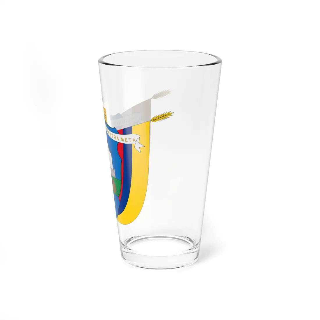 Escudo de Oicatá (Colombia) (Coat of Arms) Pint Glass 16oz - Go Mug Yourself