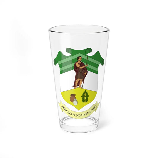 Escudo de Ojojona (Honduras) (Coat of Arms) Pint Glass 16oz 16oz - Go Mug Yourself