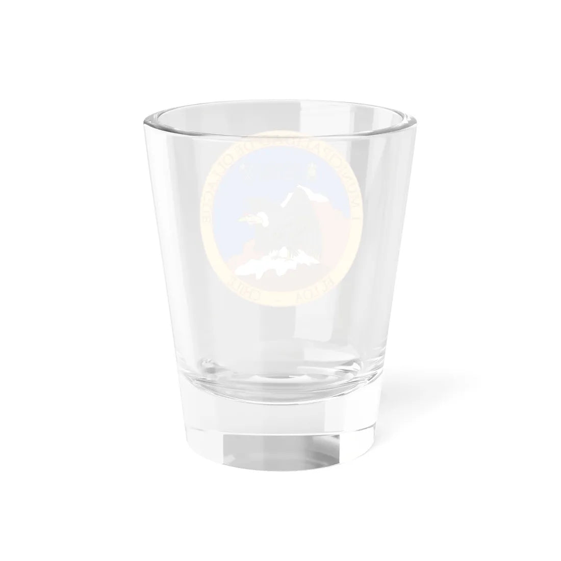 Escudo de Ollagüe (Chile) (Coat of Arms) Shot Glass 1.5oz - Go Mug Yourself