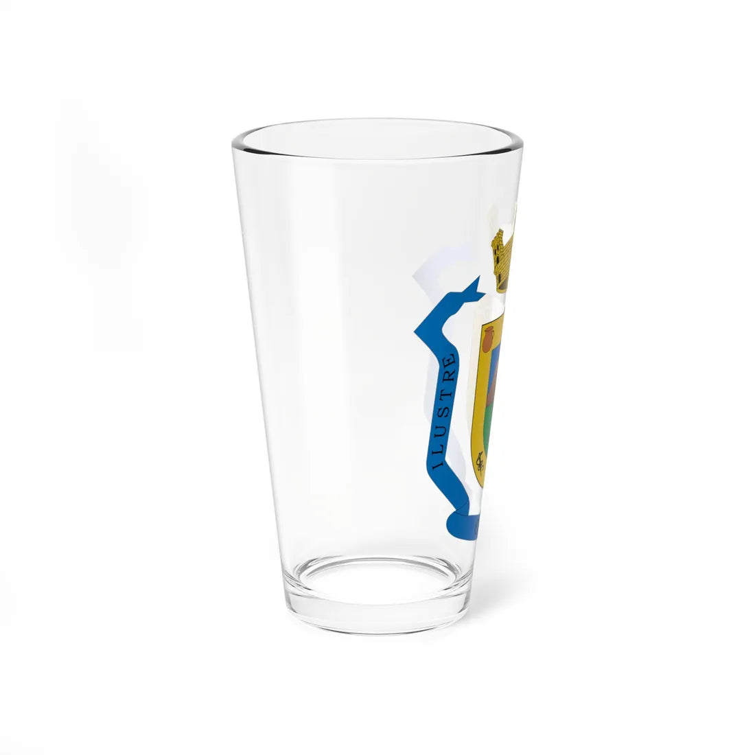 Escudo de Olmué (Chile) (Coat of Arms) Pint Glass 16oz - Go Mug Yourself
