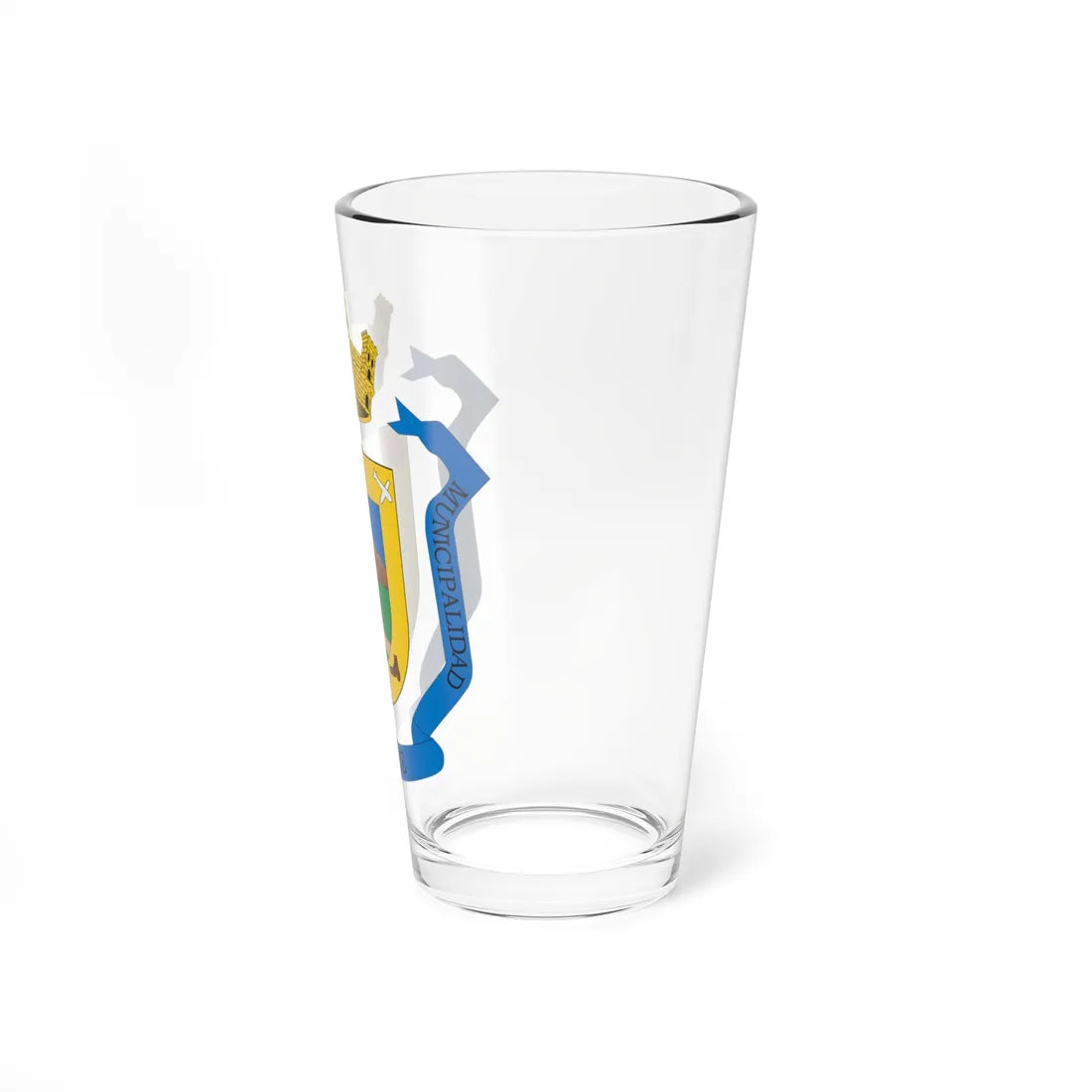 Escudo de Olmué (Chile) (Coat of Arms) Pint Glass 16oz - Go Mug Yourself