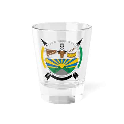 Escudo de Orito Putumayo (Colombia) (Coat of Arms) Shot Glass 1.5oz 1.5oz - Go Mug Yourself