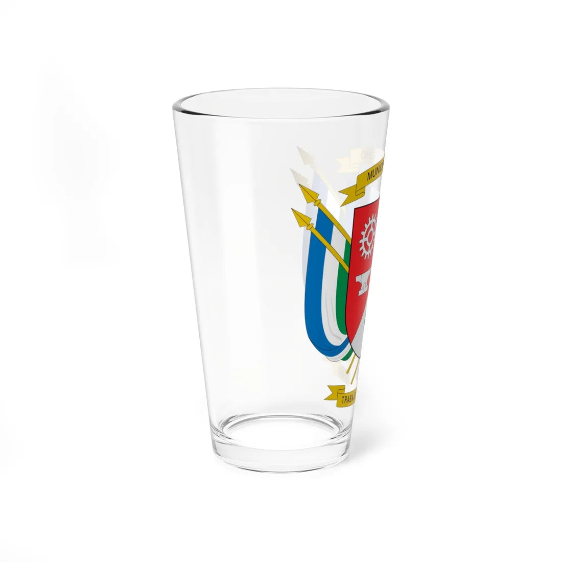 Escudo de Pacho (Colombia) (Coat of Arms) Pint Glass 16oz - Go Mug Yourself