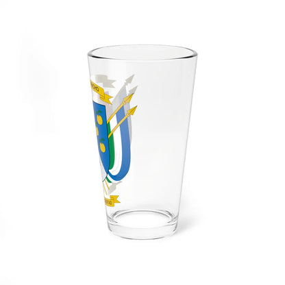 Escudo de Pacho (Colombia) (Coat of Arms) Pint Glass 16oz - Go Mug Yourself