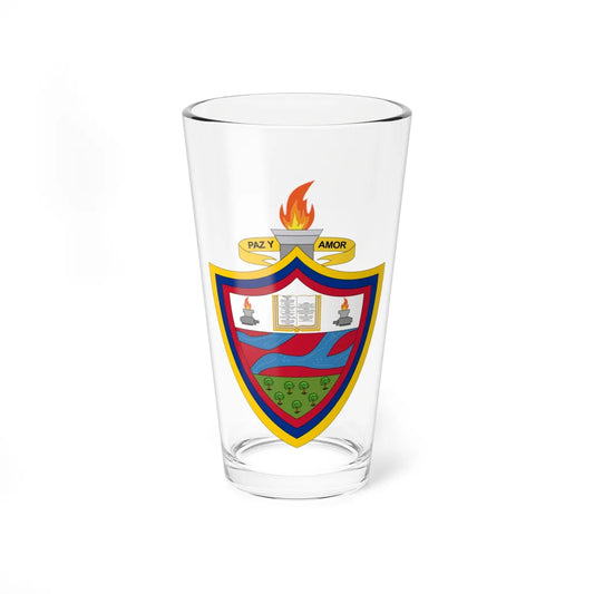 Escudo de Padilla - Cauca (Colombia) (Coat of Arms) Pint Glass 16oz 16oz - Go Mug Yourself