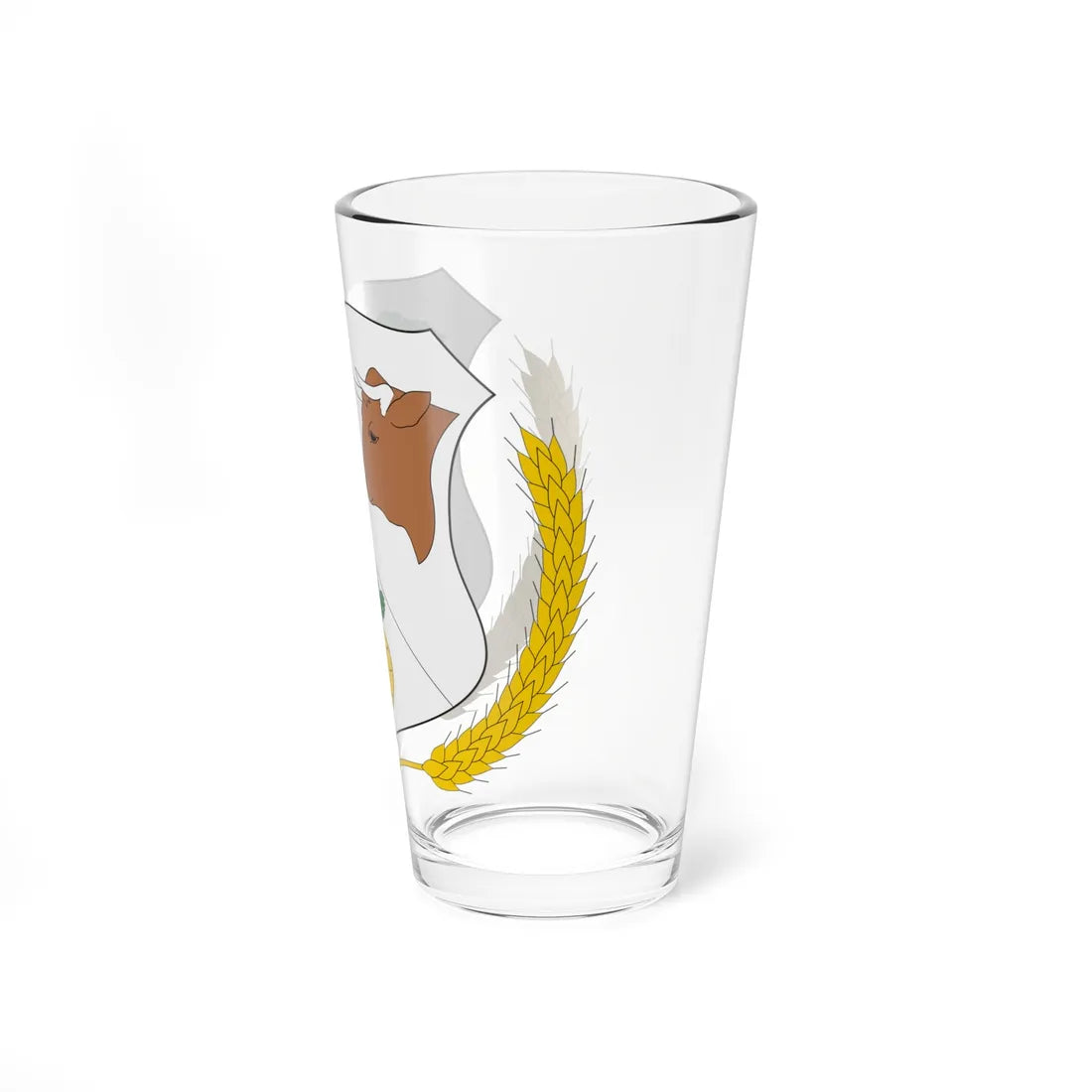 Escudo de Paillaco (Chile) (Coat of Arms) Pint Glass 16oz - Go Mug Yourself