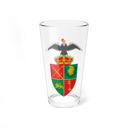 Escudo de Paipa (Colombia) (Coat of Arms) Pint Glass 16oz 16oz - Go Mug Yourself