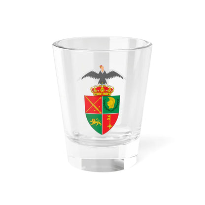 Escudo de Paipa (Colombia) (Coat of Arms) Shot Glass 1.5oz 1.5oz - Go Mug Yourself