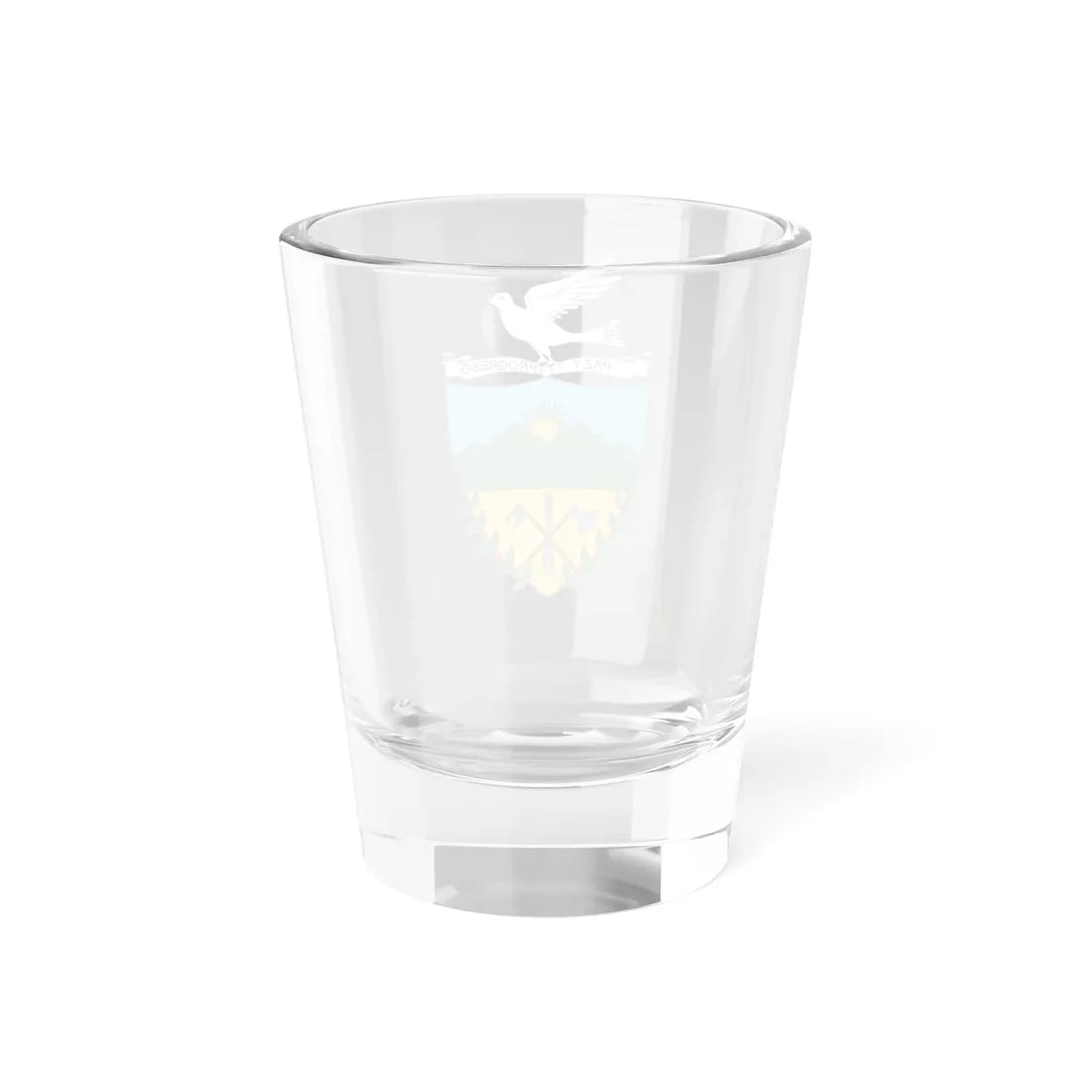 Escudo de Palestina Huila (Colombia) (Coat of Arms) Shot Glass 1.5oz - Go Mug Yourself