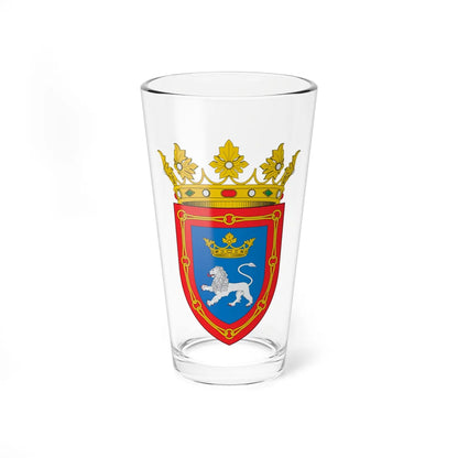 Escudo de Pamplona Colombia (Colombia) (Coat of Arms) Pint Glass 16oz 16oz - Go Mug Yourself