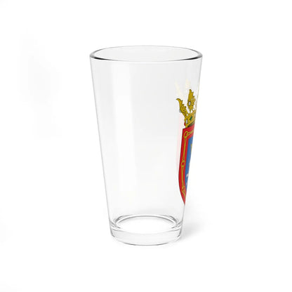 Escudo de Pamplona Colombia (Colombia) (Coat of Arms) Pint Glass 16oz - Go Mug Yourself