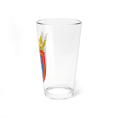 Escudo de Pamplona Colombia (Colombia) (Coat of Arms) Pint Glass 16oz - Go Mug Yourself