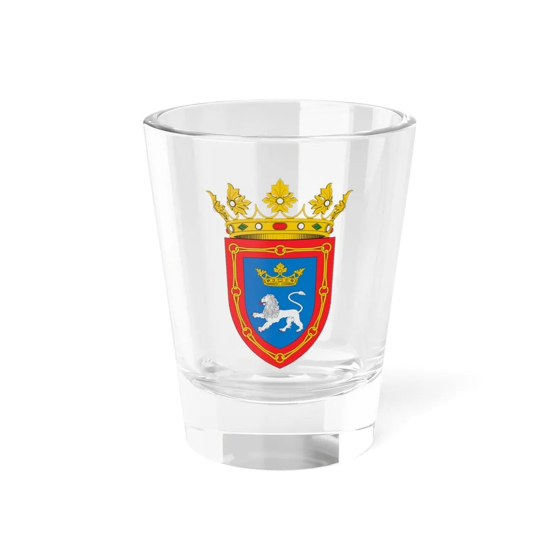 Escudo de Pamplona Colombia (Colombia) (Coat of Arms) Shot Glass 1.5oz 1.5oz - Go Mug Yourself