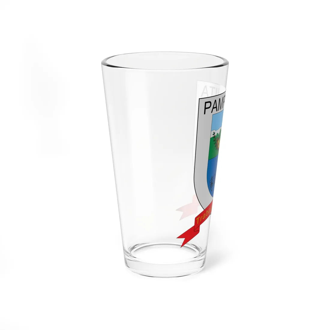 Escudo de Pamplonita (Colombia) (Coat of Arms) Pint Glass 16oz - Go Mug Yourself