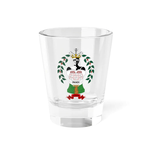 Escudo de Pandi - Cundinamarca (Colombia) (Coat of Arms) Shot Glass 1.5oz 1.5oz - Go Mug Yourself