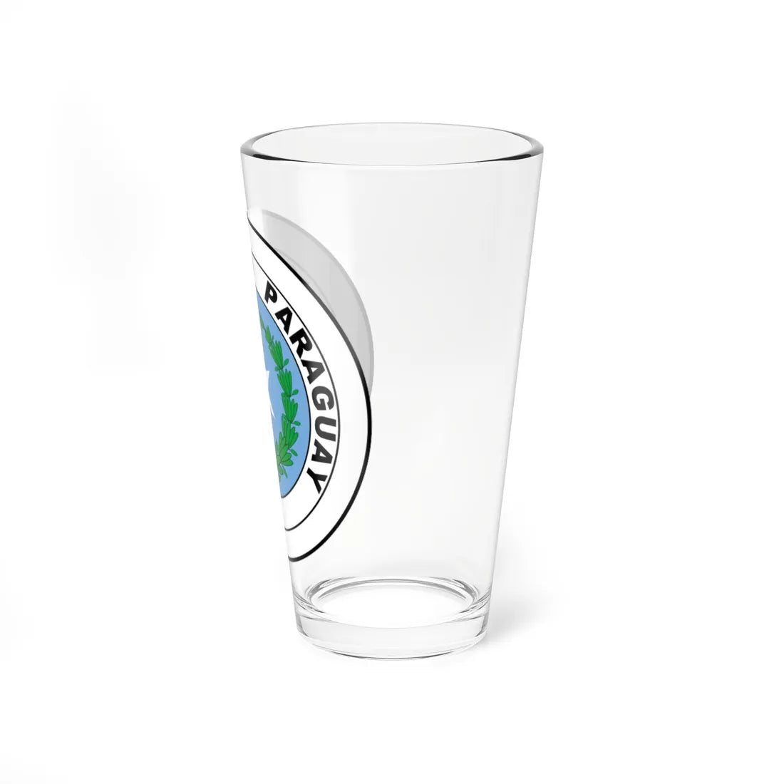Escudo de Paraguay Doctor Francia (Paraguay) (Coat of Arms) Pint Glass 16oz - Go Mug Yourself