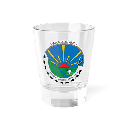 Escudo de Paratebueno (Colombia) (Coat of Arms) Shot Glass 1.5oz 1.5oz - Go Mug Yourself