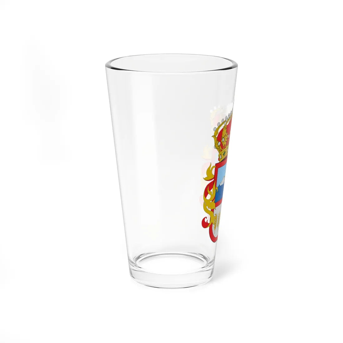 Escudo de Parral (Chile) (Coat of Arms) Pint Glass 16oz - Go Mug Yourself