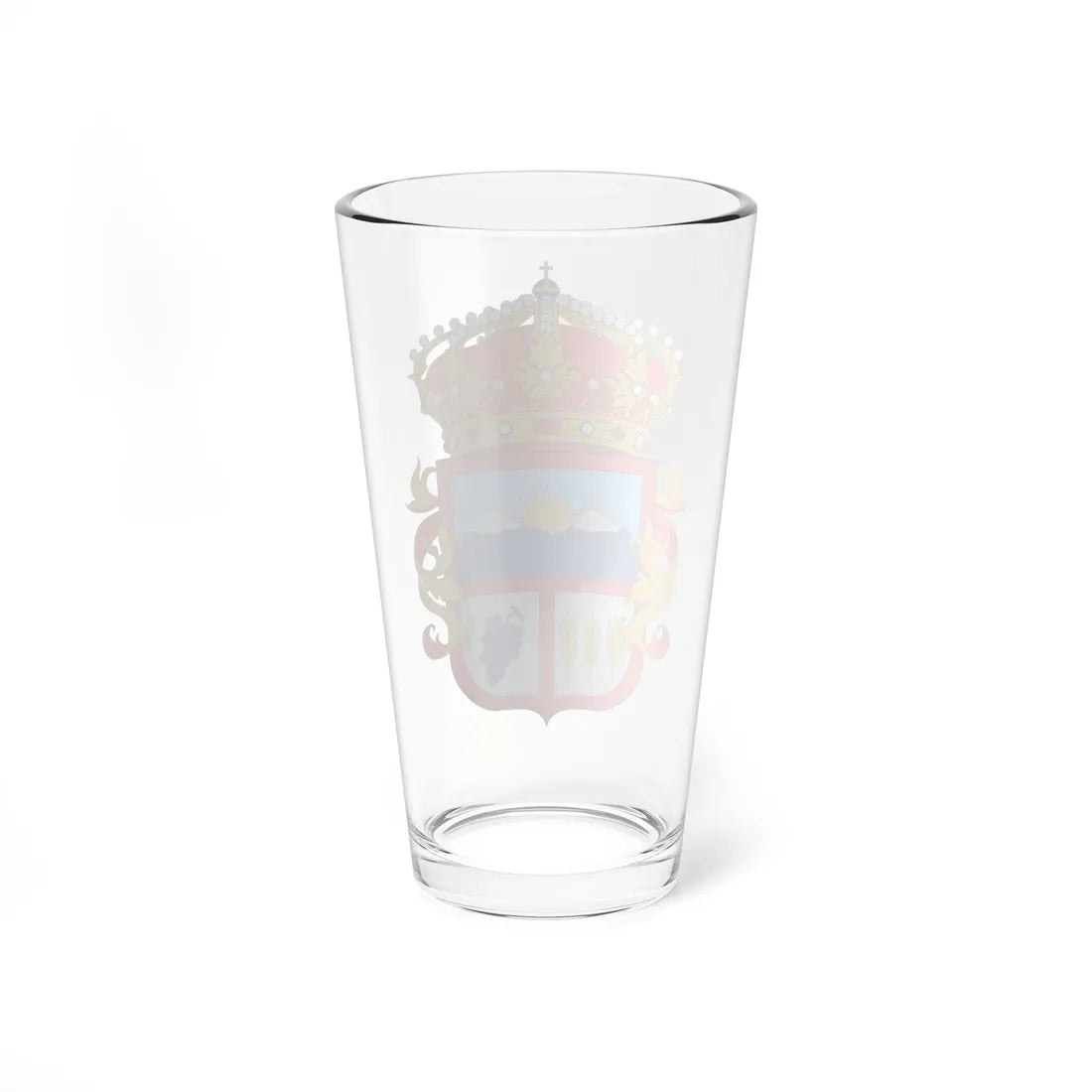 Escudo de Parral (Chile) (Coat of Arms) Pint Glass 16oz - Go Mug Yourself