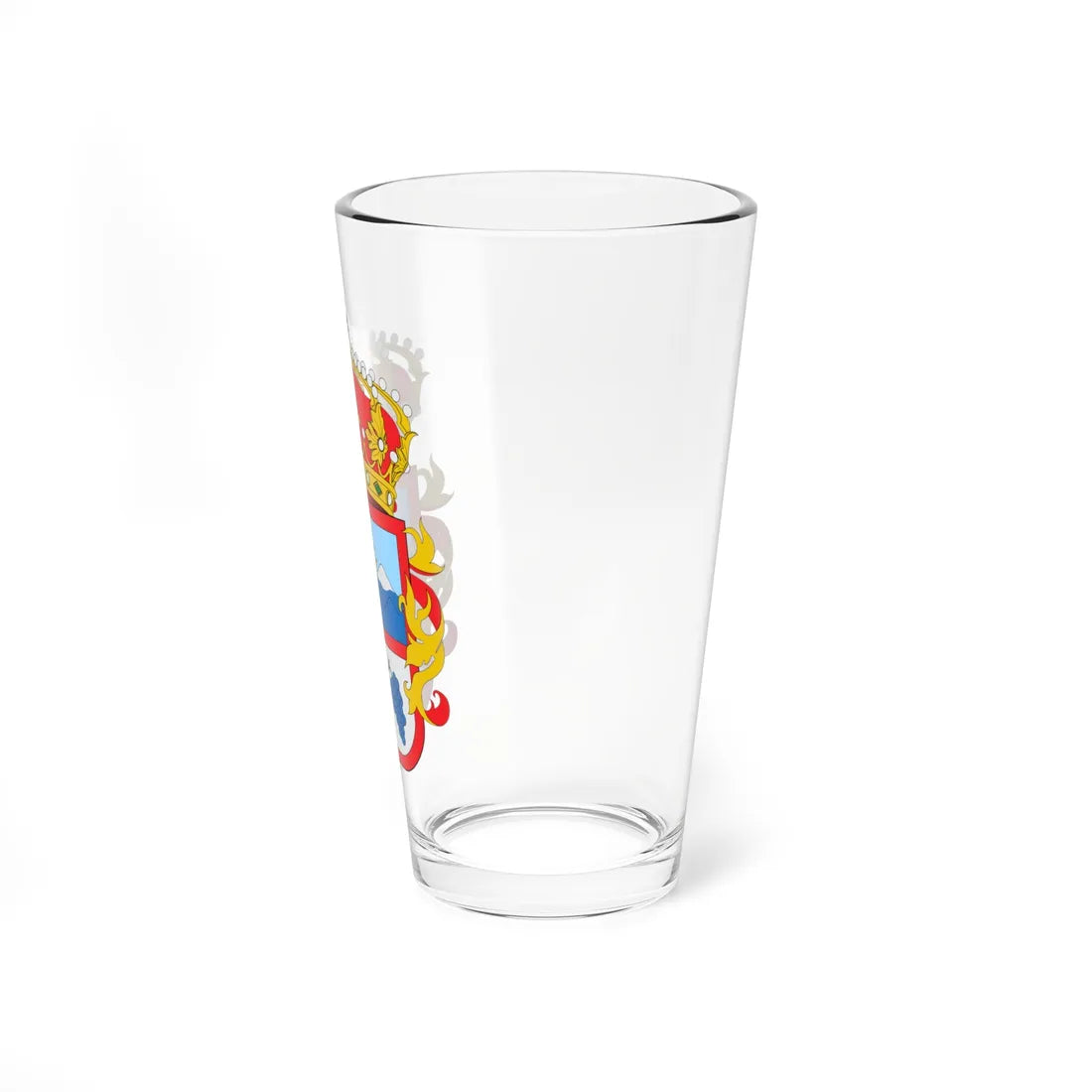 Escudo de Parral (Chile) (Coat of Arms) Pint Glass 16oz - Go Mug Yourself