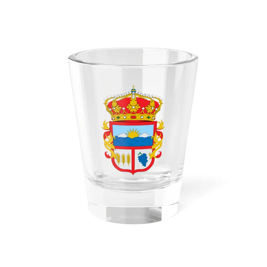 Escudo de Parral (Chile) (Coat of Arms) Shot Glass 1.5oz 1.5oz - Go Mug Yourself
