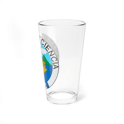 Escudo de Pasca Cundinamarca (Colombia) (Coat of Arms) Pint Glass 16oz - Go Mug Yourself
