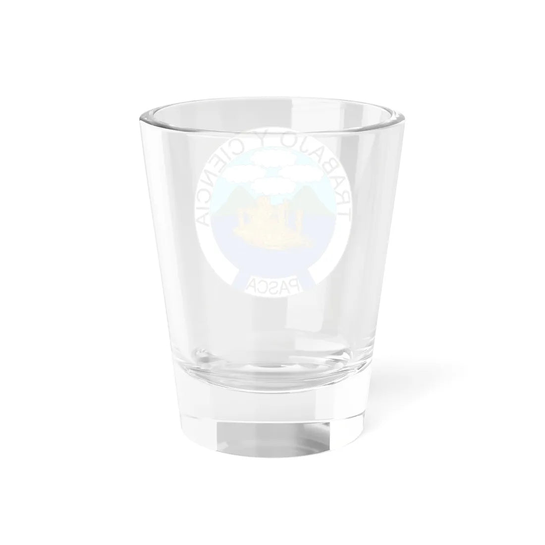 Escudo de Pasca Cundinamarca (Colombia) (Coat of Arms) Shot Glass 1.5oz - Go Mug Yourself
