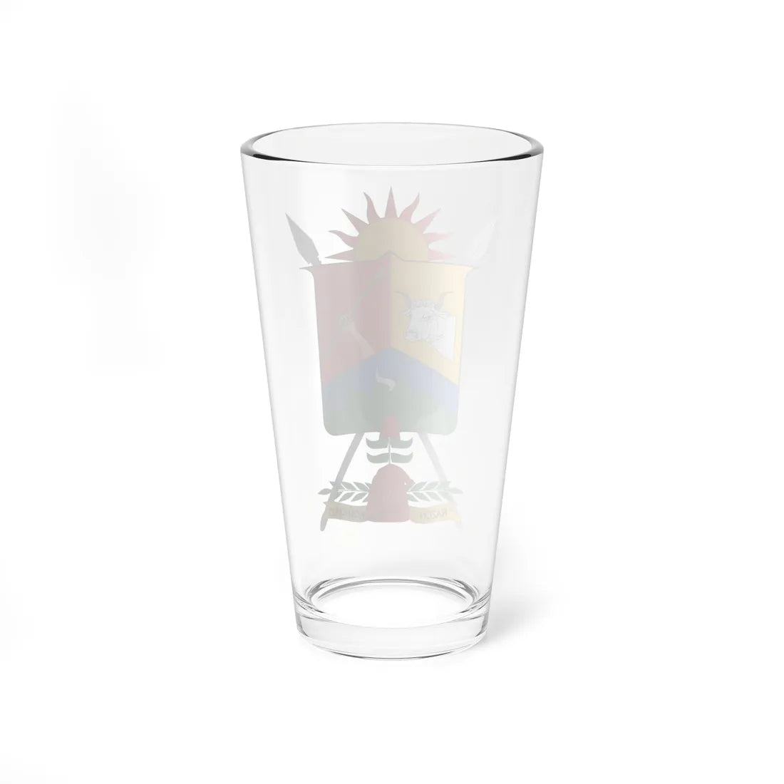 Escudo de Paz de Ariporo (Colombia) (Coat of Arms) Pint Glass 16oz - Go Mug Yourself