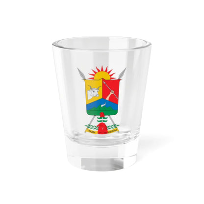 Escudo de Paz de Ariporo (Colombia) (Coat of Arms) Shot Glass 1.5oz 1.5oz - Go Mug Yourself