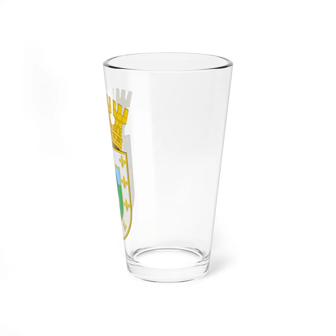 Escudo de Peñaflor Chile (Chile) (Coat of Arms) Pint Glass 16oz - Go Mug Yourself