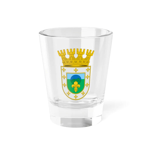 Escudo de Peñaflor Chile (Chile) (Coat of Arms) Shot Glass 1.5oz 1.5oz - Go Mug Yourself