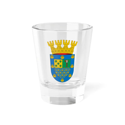 Escudo de Peñalolén (Chile) (Coat of Arms) Shot Glass 1.5oz 1.5oz - Go Mug Yourself