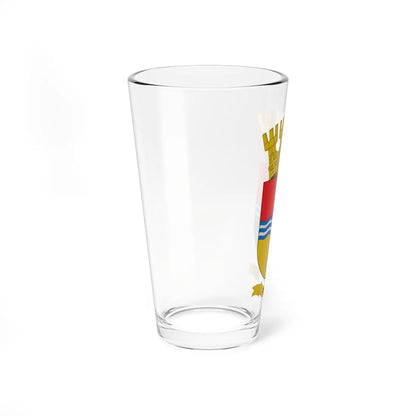 Escudo de Pemuco (Chile) (Coat of Arms) Pint Glass 16oz - Go Mug Yourself