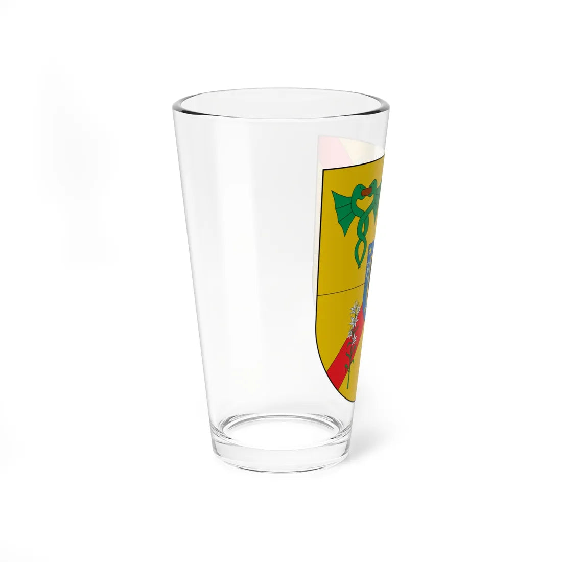 Escudo de Penco (Chile) (Coat of Arms) Pint Glass 16oz - Go Mug Yourself