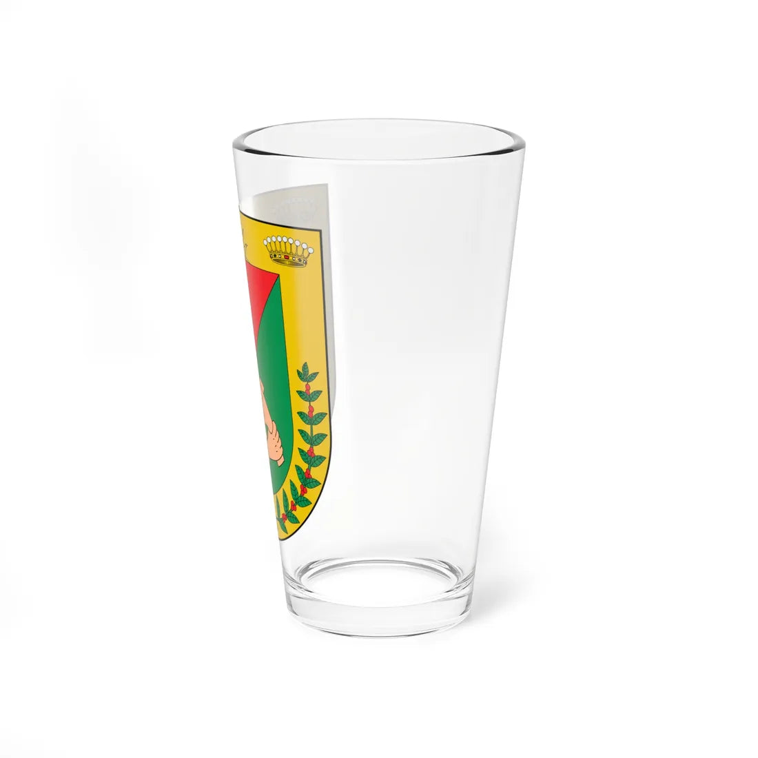 Escudo de Pereira (Colombia) (Coat of Arms) Pint Glass 16oz - Go Mug Yourself