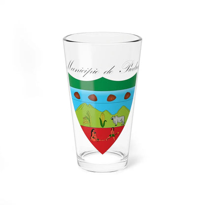 Escudo de Piedras - Tolima (Colombia) (Coat of Arms) Pint Glass 16oz 16oz - Go Mug Yourself