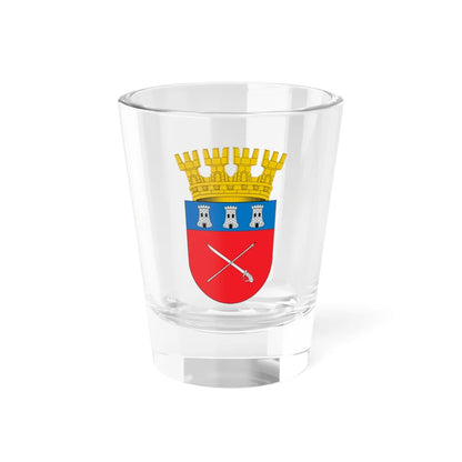 Escudo de Pinto Chile (Chile) (Coat of Arms) Shot Glass 1.5oz 1.5oz - Go Mug Yourself