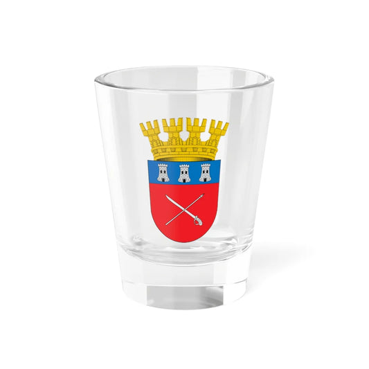 Escudo de Pinto Chile (Chile) (Coat of Arms) Shot Glass 1.5oz 1.5oz - Go Mug Yourself