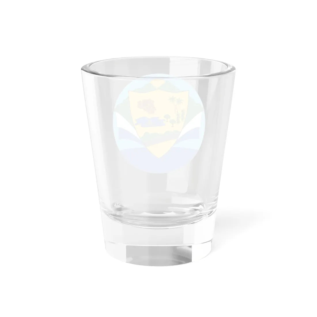Escudo de Piojó Atlántico (Colombia) (Coat of Arms) Shot Glass 1.5oz - Go Mug Yourself