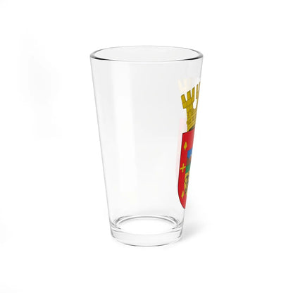 Escudo de Pirque (Chile) (Coat of Arms) Pint Glass 16oz - Go Mug Yourself