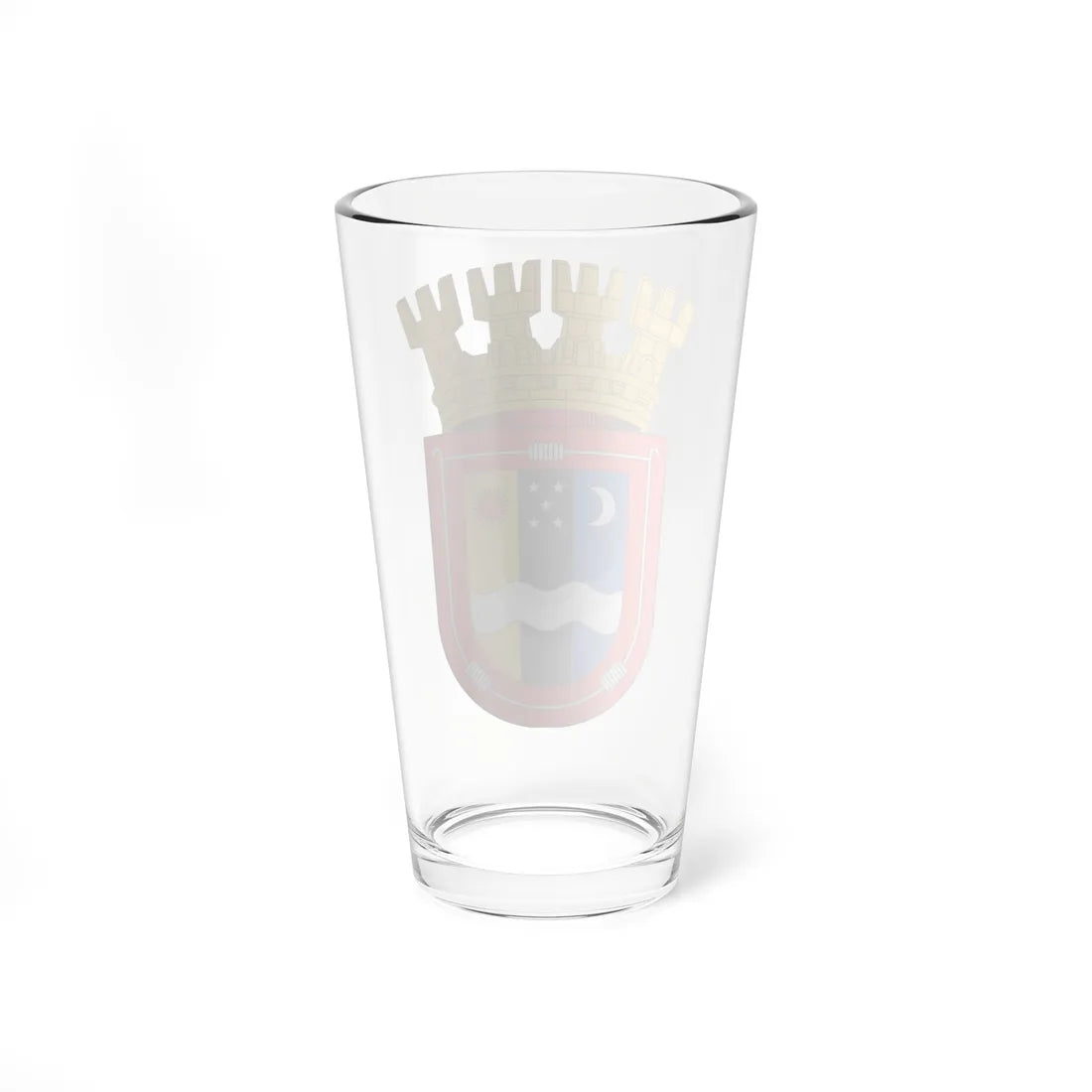 Escudo de Placilla (Chile) (Coat of Arms) Pint Glass 16oz - Go Mug Yourself