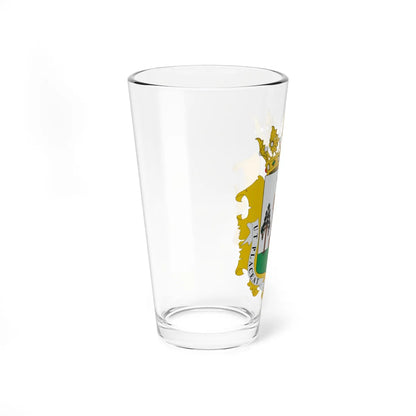 Escudo de Plasencia (Spain) (Coat of Arms) Pint Glass 16oz - Go Mug Yourself
