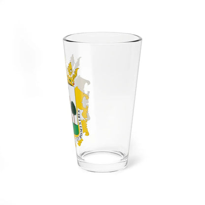 Escudo de Plasencia (Spain) (Coat of Arms) Pint Glass 16oz - Go Mug Yourself