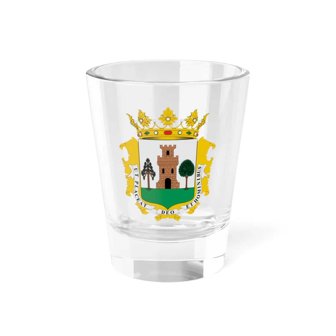 Escudo de Plasencia (Spain) (Coat of Arms) Shot Glass 1.5oz 1.5oz - Go Mug Yourself